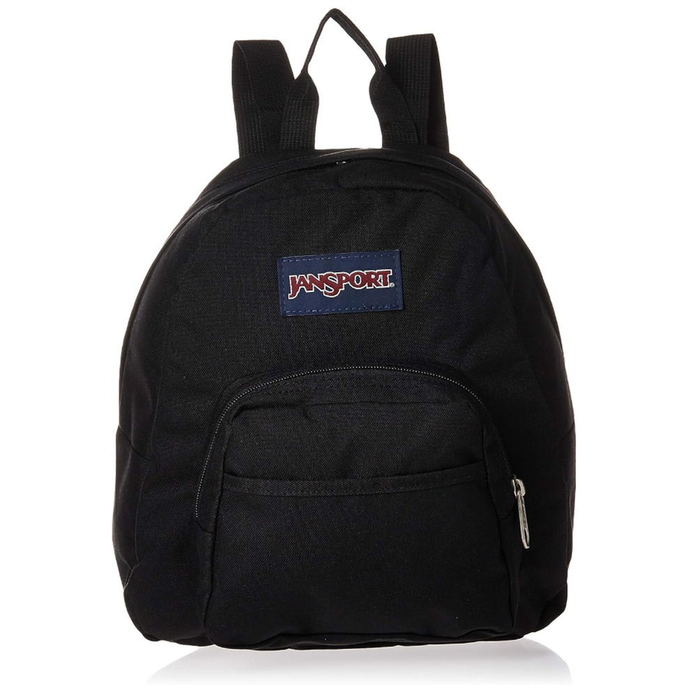 JanSport Half Pint Mini Backpack - Ideal Day Bag for Travel, Black, NWT